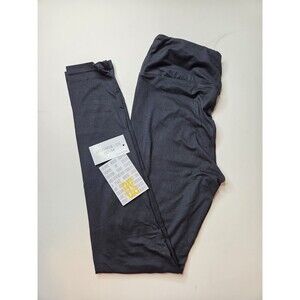 LuLaRoe OS One Size 2-10 Leggings Solid Black  NWT Buttery Soft